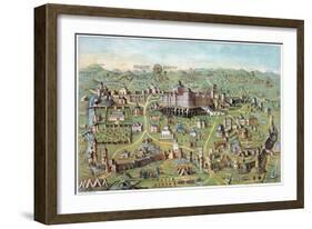 Ancient Jerusalem-null-Framed Giclee Print