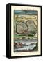 Ancient Jerusalem-Alain Manesson Mallet-Framed Stretched Canvas