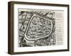 Ancient Layout of Prato Della Valle, Largest Square in Padua, Italy-null-Framed Giclee Print