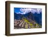 Ancient Machu Pichu Ruins Peru-null-Framed Art Print