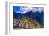 Ancient Machu Pichu Ruins Peru-null-Framed Art Print