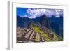 Ancient Machu Pichu Ruins Peru-null-Framed Art Print