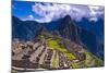 Ancient Machu Pichu Ruins Peru-null-Mounted Art Print