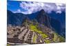 Ancient Machu Pichu Ruins Peru-null-Mounted Art Print