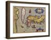 Ancient Map of Japan 1606-Jodocus Hondius-Framed Giclee Print