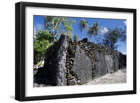 Ancient Marae-null-Framed Giclee Print