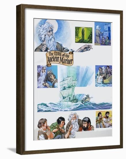 Ancient Mariner-Angus Mcbride-Framed Giclee Print