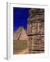 Ancient Mayan City Ruins, Chichen Itza, Mexico-Walter Bibikow-Framed Premium Photographic Print