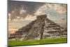 Ancient Mayan Pyramid, Kukulcan Temple at Chichen Itza, Yucatan, Mexico-ruivalesousa-Mounted Photographic Print