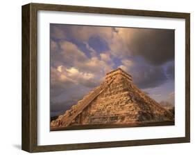 Ancient Mayan Ruins, Chichen Itza, Mexico-Walter Bibikow-Framed Premium Photographic Print