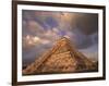 Ancient Mayan Ruins, Chichen Itza, Mexico-Walter Bibikow-Framed Photographic Print