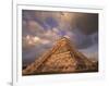 Ancient Mayan Ruins, Chichen Itza, Mexico-Walter Bibikow-Framed Photographic Print