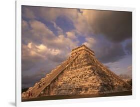 Ancient Mayan Ruins, Chichen Itza, Mexico-Walter Bibikow-Framed Photographic Print