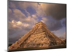 Ancient Mayan Ruins, Chichen Itza, Mexico-Walter Bibikow-Mounted Photographic Print