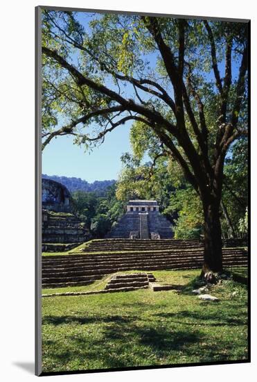 Ancient Mayan Temple, Palenque, Chiapas, Mexico-Rob Cousins-Mounted Photographic Print