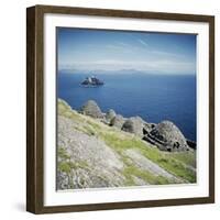 Ancient Monastic Settlement in Skellig Michael, County Kerry, Munster, Republic of Ireland-Andrew Mcconnell-Framed Photographic Print