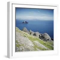 Ancient Monastic Settlement in Skellig Michael, County Kerry, Munster, Republic of Ireland-Andrew Mcconnell-Framed Photographic Print