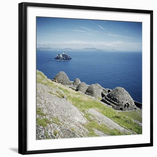 Ancient Monastic Settlement in Skellig Michael, County Kerry, Munster, Republic of Ireland-Andrew Mcconnell-Framed Photographic Print