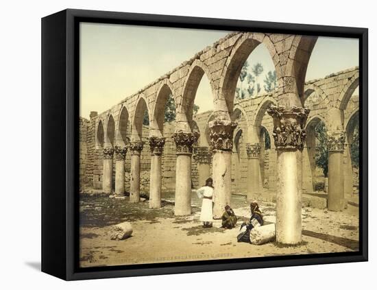 Ancient Mosque, Baalbek, C.1880-1900-null-Framed Stretched Canvas