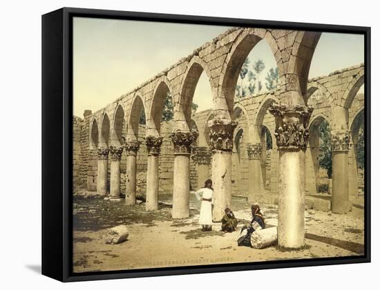 Ancient Mosque, Baalbek, C.1880-1900-null-Framed Stretched Canvas