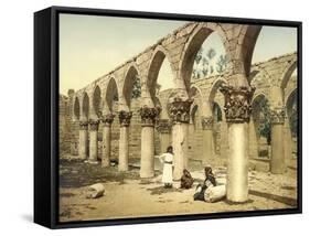 Ancient Mosque, Baalbek, C.1880-1900-null-Framed Stretched Canvas