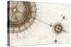 Ancient Nautical Chart, Grunge-Artida-Stretched Canvas