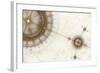 Ancient Nautical Chart, Grunge-Artida-Framed Photographic Print