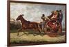 Ancient Neapolitan Horse Trap-Filippo Palizzi-Framed Giclee Print