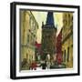 Ancient Network, Prague-Susan Brown-Framed Giclee Print