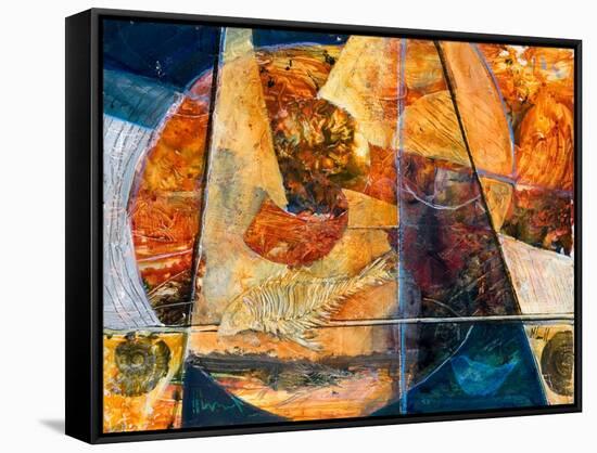 Ancient Oceans-Margaret Coxall-Framed Stretched Canvas