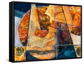 Ancient Oceans-Margaret Coxall-Framed Stretched Canvas