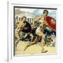 Ancient Olympic Games: the Relay Race, 1922-null-Framed Giclee Print