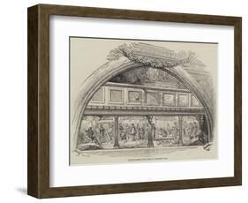 Ancient Painting Discovered at Carpenters' Hall-null-Framed Giclee Print