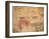 Ancient Paintings in Cave of the Hands, Santa Cruz Province, Patagonia, Argentina-Lin Alder-Framed Photographic Print