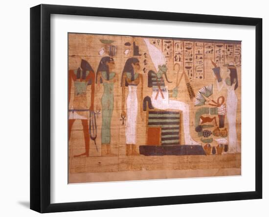 Ancient Papyrus, Cairo Museum of Egyptian Antiquities, Cairo, Egypt-Stuart Westmoreland-Framed Premium Photographic Print