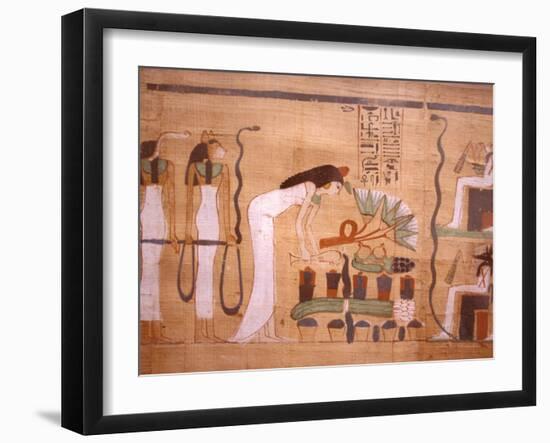 Ancient Papyrus, Cairo Museum of Egyptian Antiquities, Cairo, Egypt-Stuart Westmoreland-Framed Premium Photographic Print