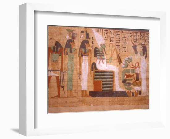 Ancient Papyrus, Cairo Museum of Egyptian Antiquities, Cairo, Egypt-Stuart Westmoreland-Framed Photographic Print