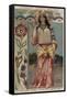 Ancient Persian Costume-null-Framed Stretched Canvas