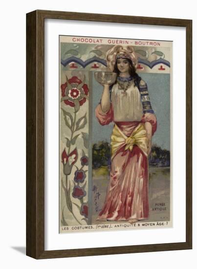 Ancient Persian Costume-null-Framed Giclee Print