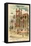 Ancient Phoenician House-null-Framed Stretched Canvas