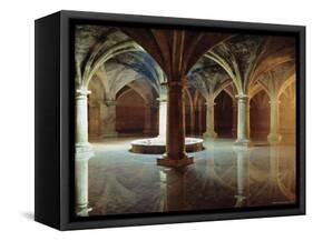 Ancient Portuguese Cistern, El Jadida, Atlantic Coast, Morocco, Africa-Bruno Morandi-Framed Stretched Canvas