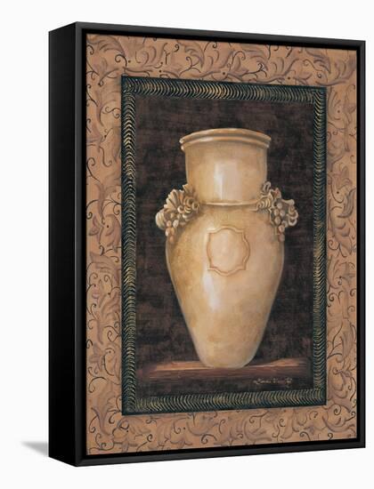 Ancient Pottery II-Linda Wacaster-Framed Stretched Canvas