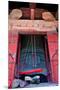 Ancient Red Bronze Bell Tower Red Hammer, Beijing, China-William Perry-Mounted Premium Photographic Print