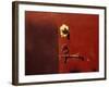 Ancient Red Gate of Forbidden City, Beijing, China-Keren Su-Framed Photographic Print