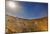 Ancient Roman Amphitheater, Jerash, Jordan.-William Perry-Mounted Photographic Print