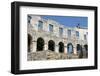 Ancient Roman Amphitheater Pula-accept-Framed Photographic Print