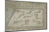 Ancient Roman Dolphin Mosaic at Volubilis-Hofmeester-Mounted Photographic Print