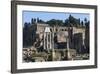 Ancient Roman Forum and the Three Columns of Temple of Castor and Pollux, Rome, Lazio, Italy-James Emmerson-Framed Photographic Print