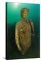 Ancient Roman statue of Antonia minor, Naples, Italy-Franco Banfi-Stretched Canvas