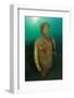 Ancient Roman statue of Antonia minor, Naples, Italy-Franco Banfi-Framed Photographic Print